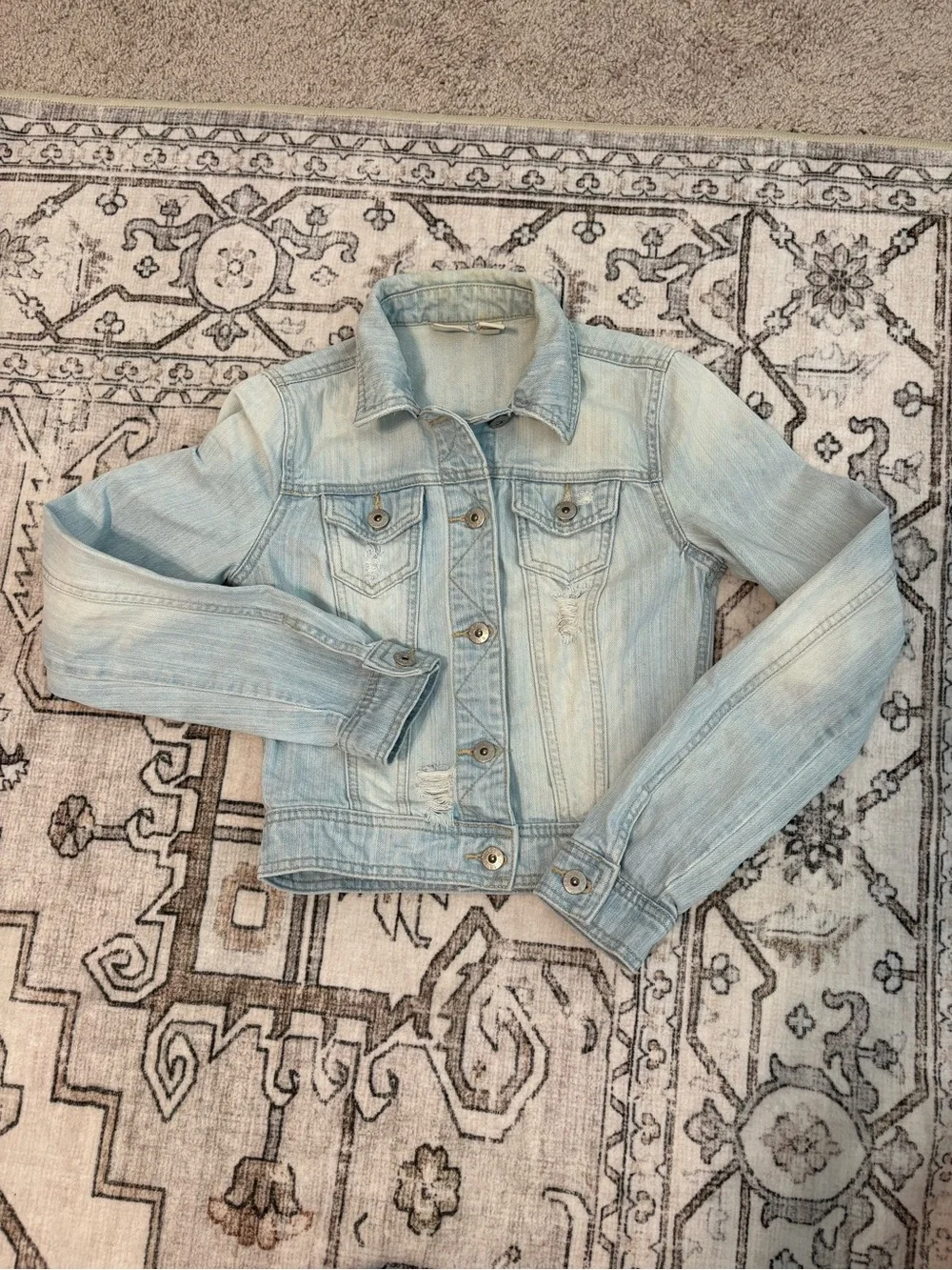 Girls Mudd Light Blue Denim Jacket